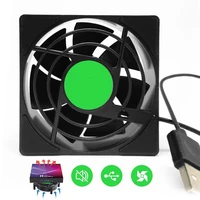 usb fan cooling for tv box wireless wifi router smart set top box silent quiet cooler dc 5v usb power 2500 rpm