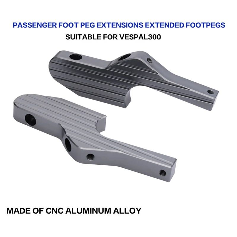 Передняя Подножка для пассажира мотоцикла удлинитель ножной педали колышки