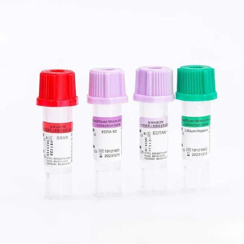 

Disposable Micro Blood Collection Device For Children's Peripheral Blood Collection 0.5ML 1ML Plastic Laboratory Equipment