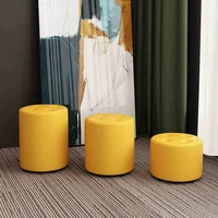 small stool home doorway pu leather stools for home door living room shoes changing furniture stool taburetes