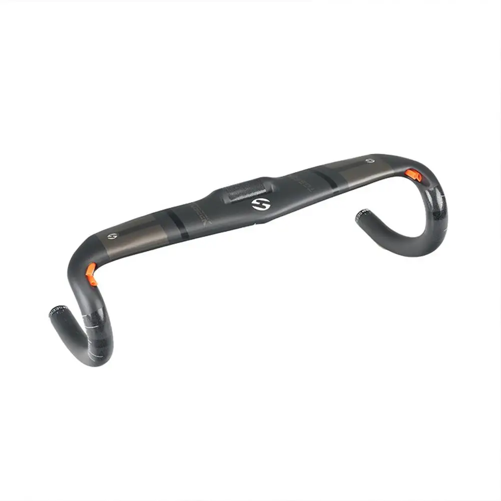 

Full Carbon Fiber Bike Bent Handlebar 400mm/420mm/440mm 31.8mm Ergonomics Hollowed Sports Handle Bar Bicycle Accessories