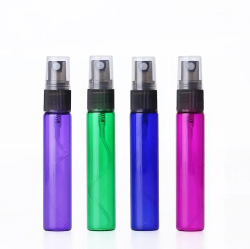 100 X 5ml10ml colored glass bottle spray bottle perfume spray bottle perfume bottle reusable and portable