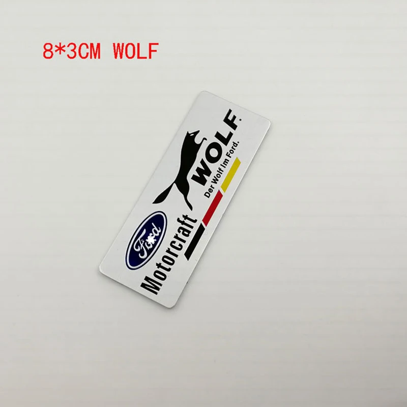 Металлическая 3D эмблема ST RS гонки значок автомобильные наклейки для Ford Kuga Fiesta Focus