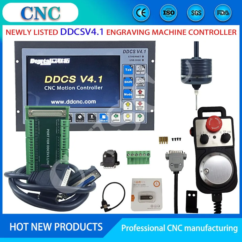 3-осевая 4-осевая автономная система движения DDCSV4.1 набор контроллеров CNC 3D
