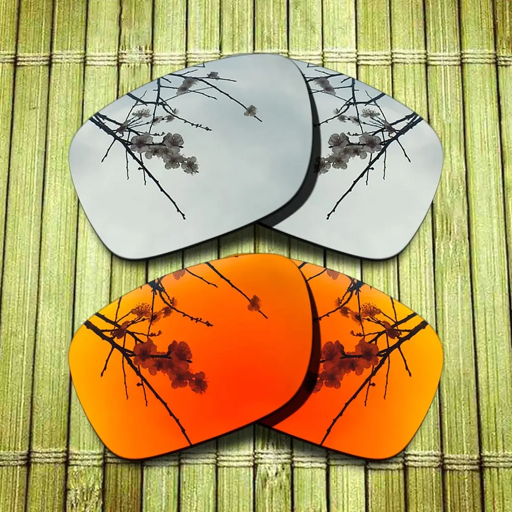 Поляризованные Сменные линзы для очков Oakley Mainlink оправа-хромированные и