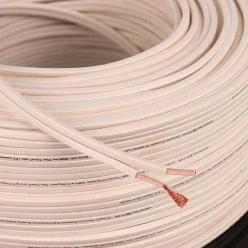 

XP240 HiFi аудио DIY 4N бескислородный Чистая медь Громкоговоритель кабель 14awg * 2