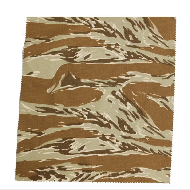 Ширина 1 5 м желтая тигровая полоска камуфляжная ткань для пустыни зеленый