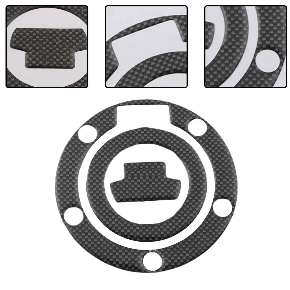 

1PC 3D Motorcycle Carbon Look Fuel Gas Tank Cap Cover Pad Sticker For YMH R1 R6 FJR1300 FZ6 FZ8 FZ1 FZ6R Motorcycle Decals