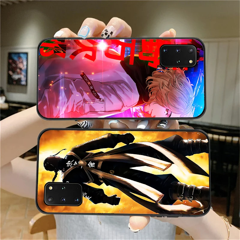 

Japanese Anime Tokyo Revengers Phone Case For Samsung Galaxy S8 S9 S9 Plus S10 S20 S20 FE Lite Ultra Soft silicone Cover Fundas