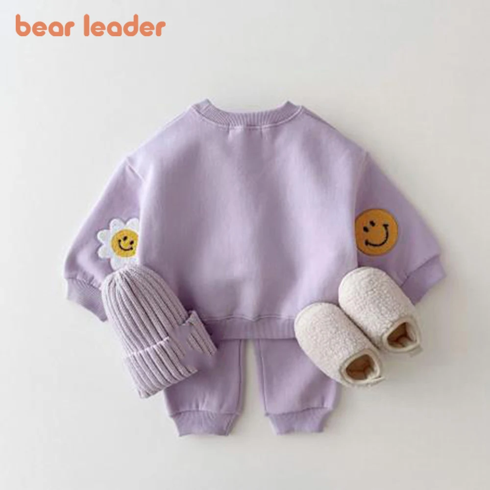 Bear Leader/корейские комплекты одежды для маленьких мальчиков весенне-осенняя