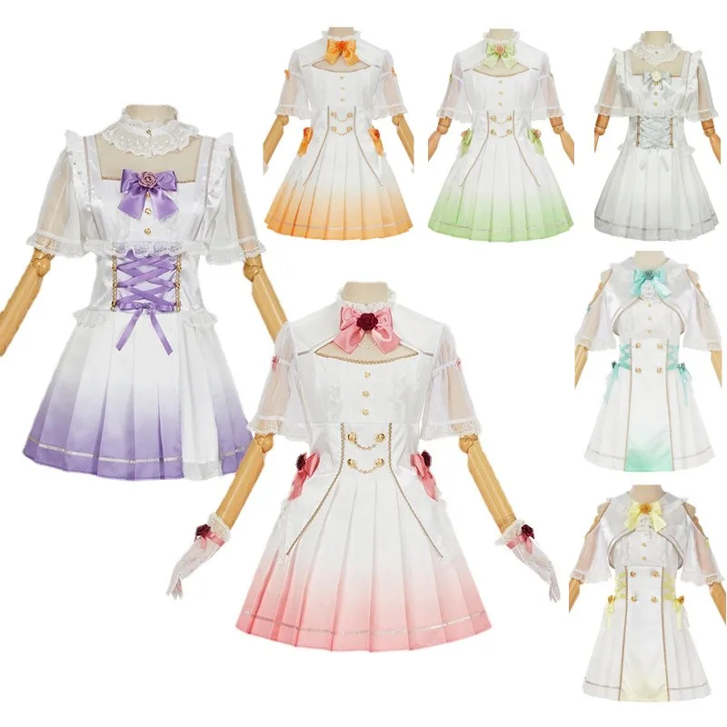 

Lovelive Nijigasaki High School 5th Full Member Uehara Ayumu Singing Costume Cosplay Costume Halloween Anime Woman Dress Suit