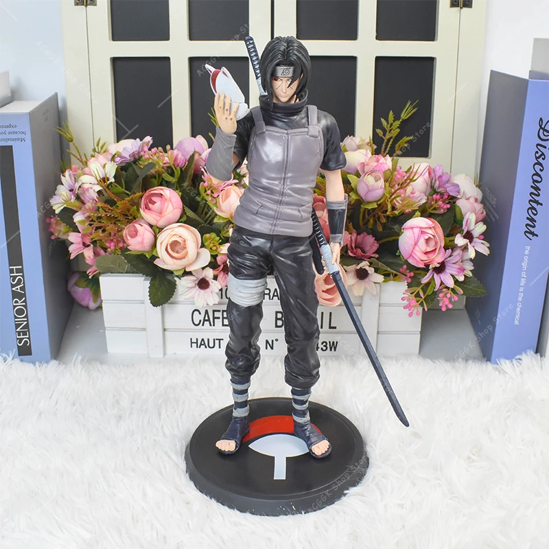 

Фигурки аниме Наруто Итачи Учиха, 11 дюймов, фигурки героев из аниме «Наруто», коллекционные игрушки, новинка 2022