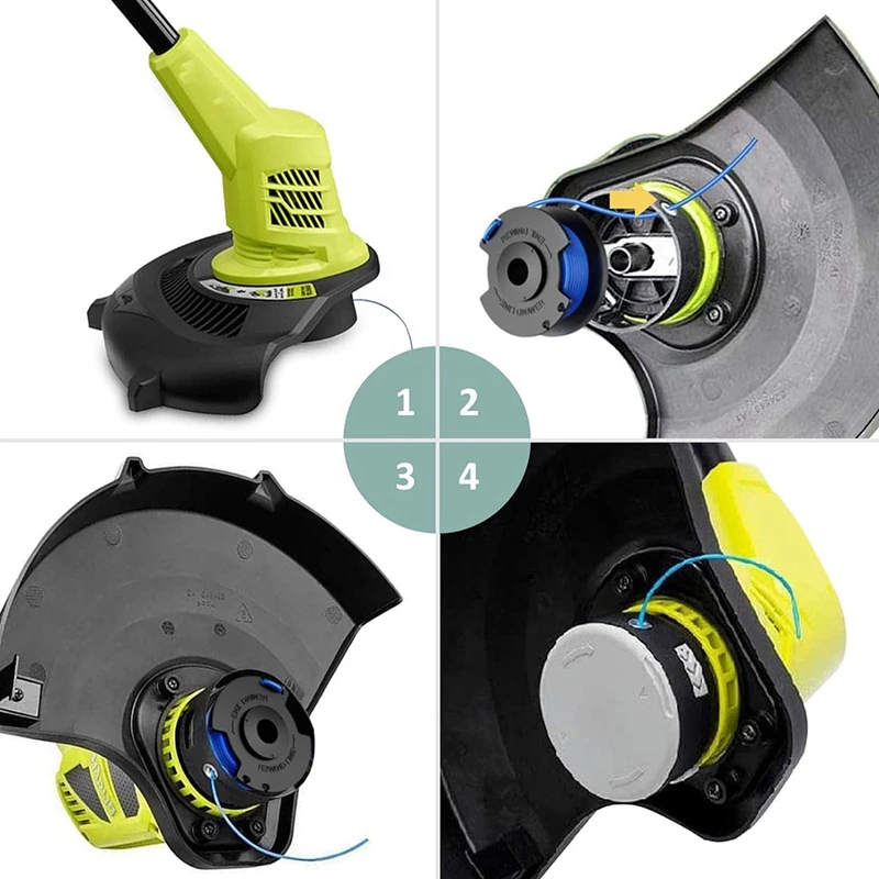 Триммер для Ryobi One + AC14RL3A запасная катушка триммера шнура 0 065 дюйма 18 В 24 и 40 в