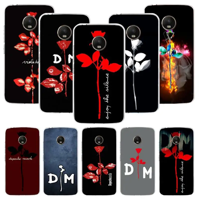 

Depeche-Mode-Violator-DM-depeche Phone Case For Samsung S20 S21 Note20 A71 A30s A52 Plus Ultra lite Transparent Nax Fundas Cover