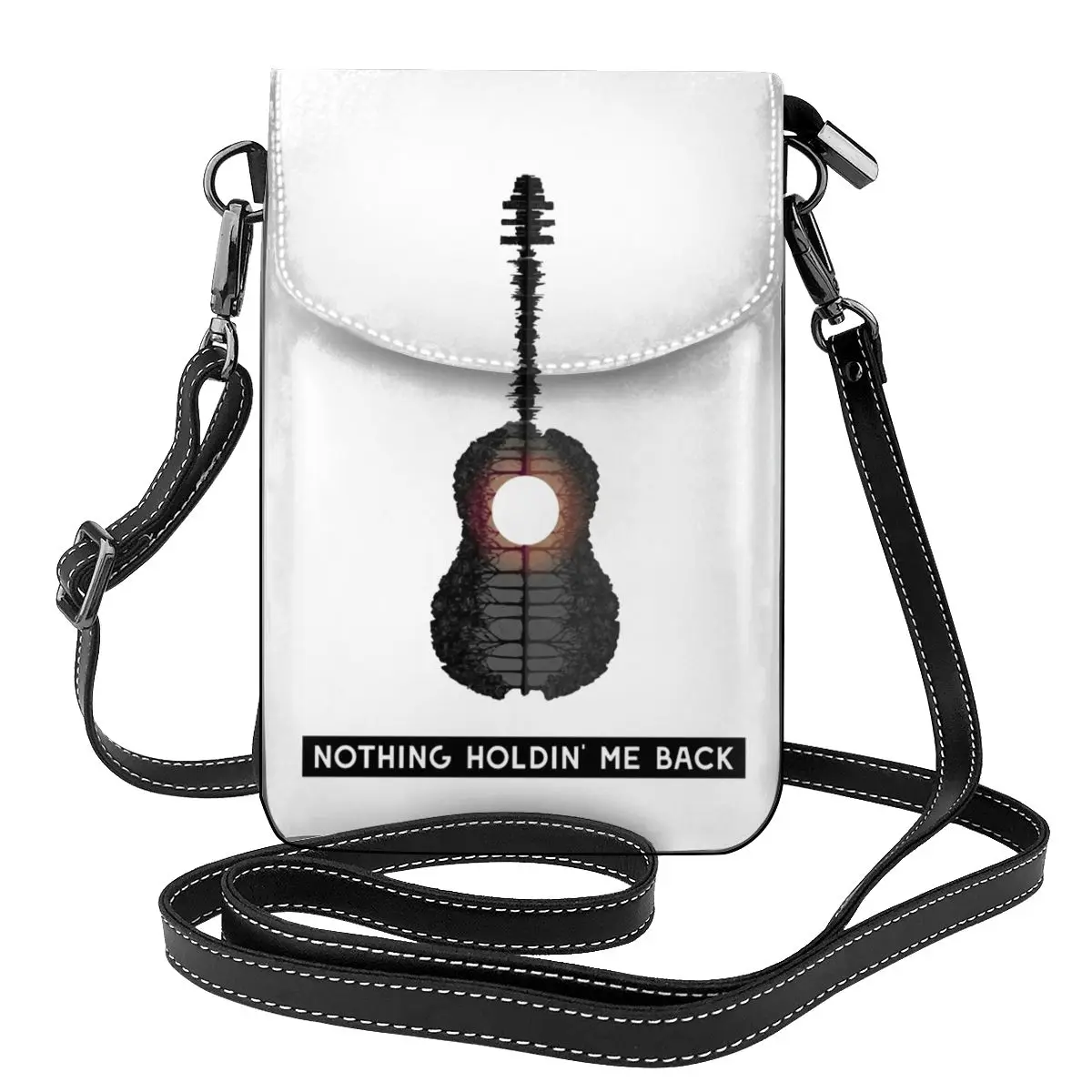 

Shawn Mendes Illuminate - Shawn Guitar Tattoo Shoulder Bag Travel Woman Women Bags Gifts Aesthetic Leather Purse