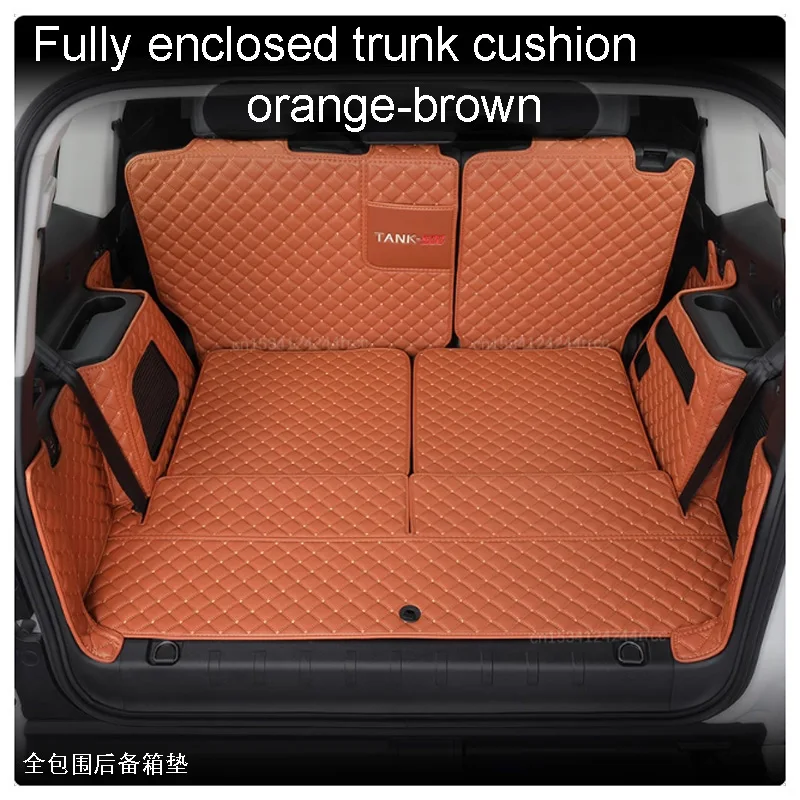 

Для WEY Tank 500 Коврик в багажник WEY Tank 500 Индивидуальная полностью закрытая подушка багажника, 7 мест