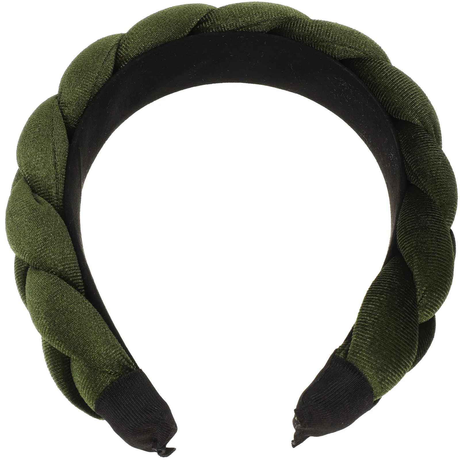 

Плетеная повязка на голову для спа, женский головной убор, повязка на голову для мытья лица, обруч для волос, плотный плетеный галстук