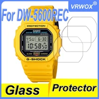 3pcs tempered glass for casio dw 5600rec gbx 100ki gmw b5000tcm gx 56bb gbx 100 gmw b5000cs watch full coverage screen protector