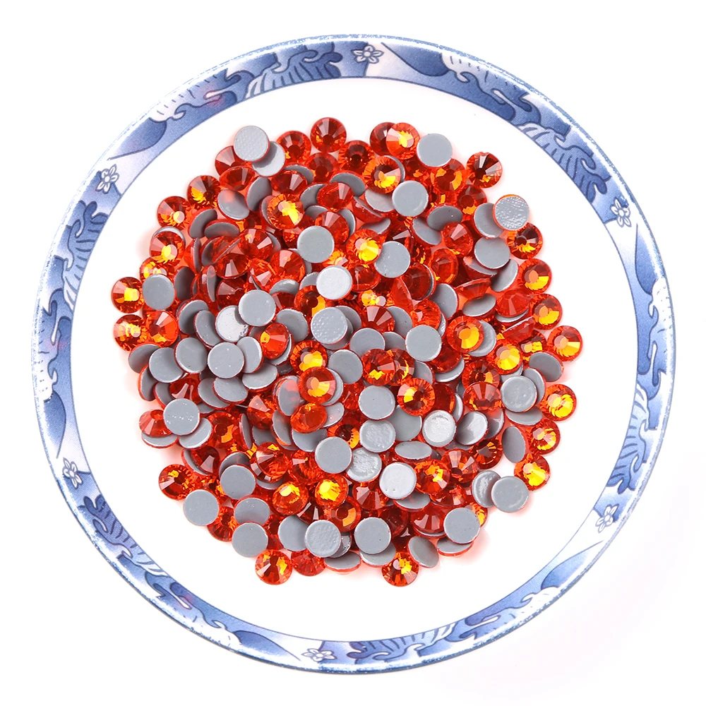 

10 bags Glitter Hyacinth SS16 1440pcs/Bag DMC Hot Fix Rhinestone Flatback Loose Strass Rhinestone for Clothes Bags Accessaries