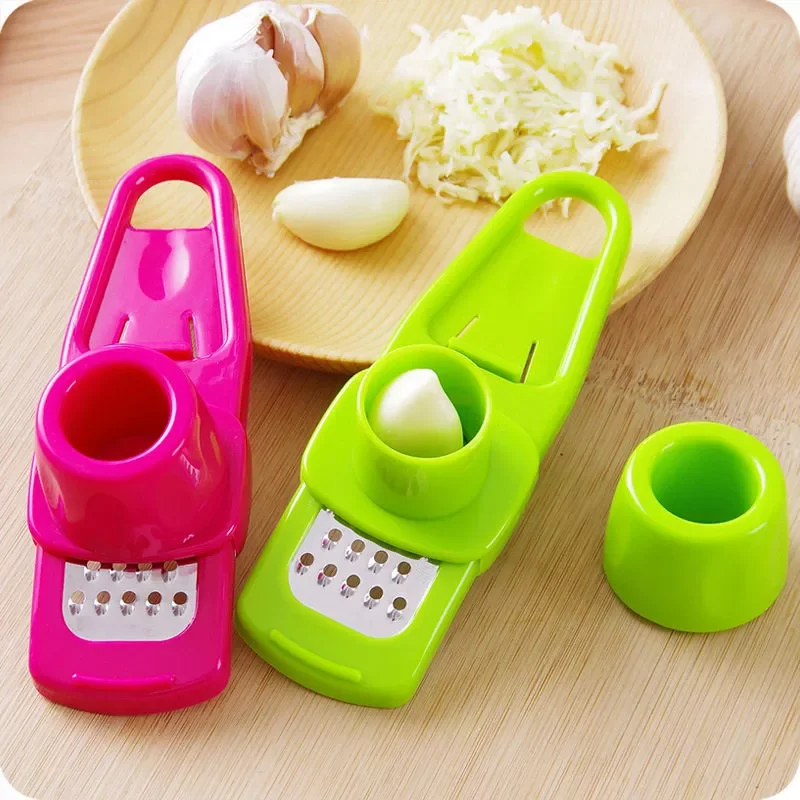 

NEW2023 1PC Garlic Slicer Creative Mini Garlic Grinding Grater Slicer Cutter Cooking Tools Kitchen Accessories Multi-Functional