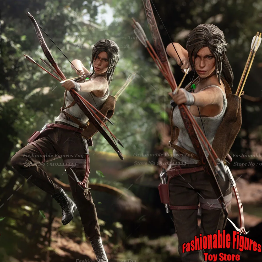 В наличии SWtoys FS061 1/6 Женский солдат Miss Croft Лара косплей приключения бриллианты