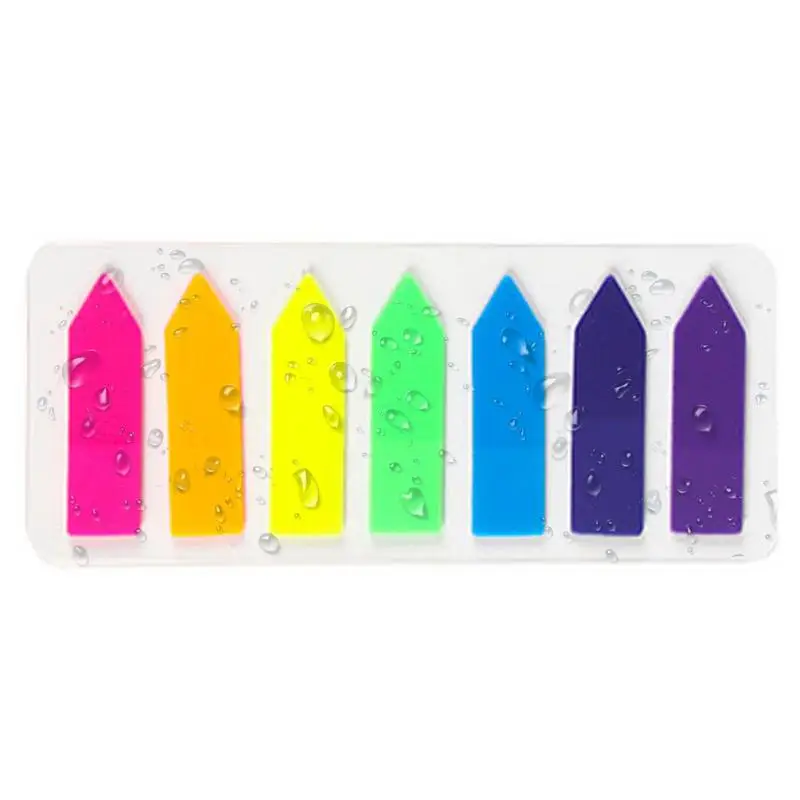 

Цветные яркие Стикеры, простые и практичные флуоресцентные цветные наклейки, Цветные самоклеящиеся этикетки для маркировки страниц и