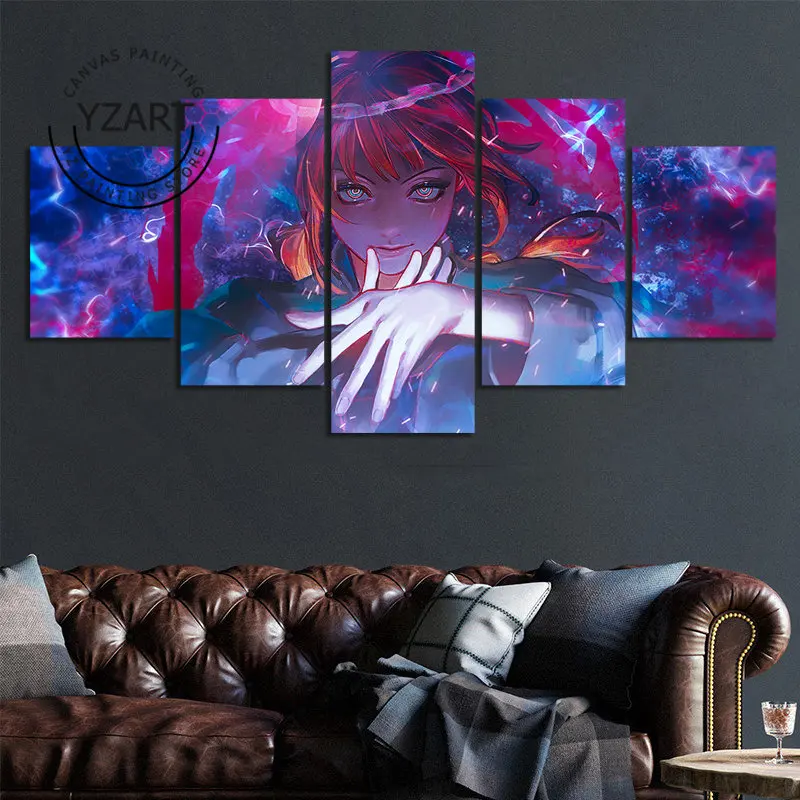 

5/3pcs Poster Japan Anime Wall Canvas Poster Chainsaw Man Makima Art Poster Personalized Gift Modern Family Home Dcor Painting