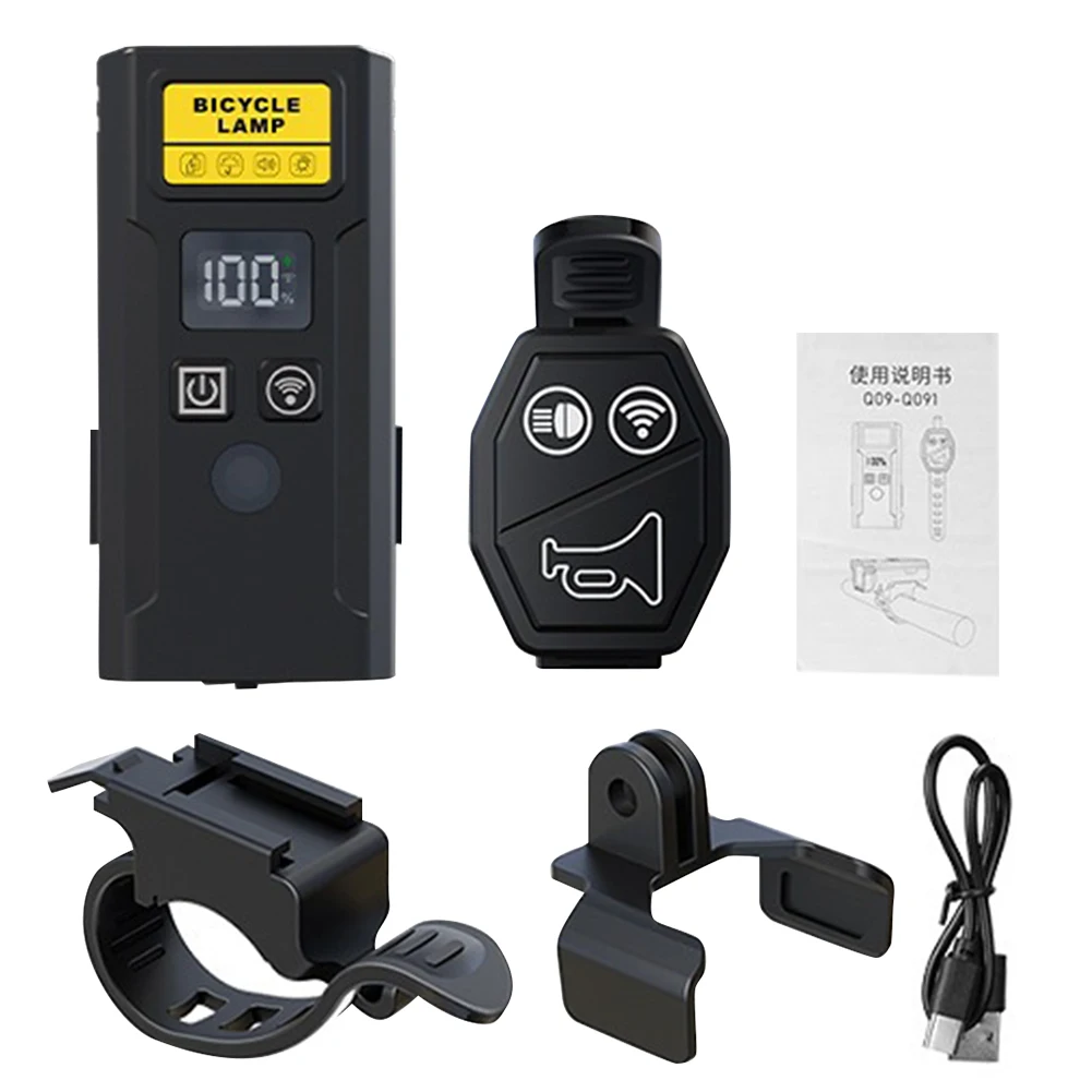 Велосипедная фара с звуковым сигналом умный датчик света велосипедная защитная