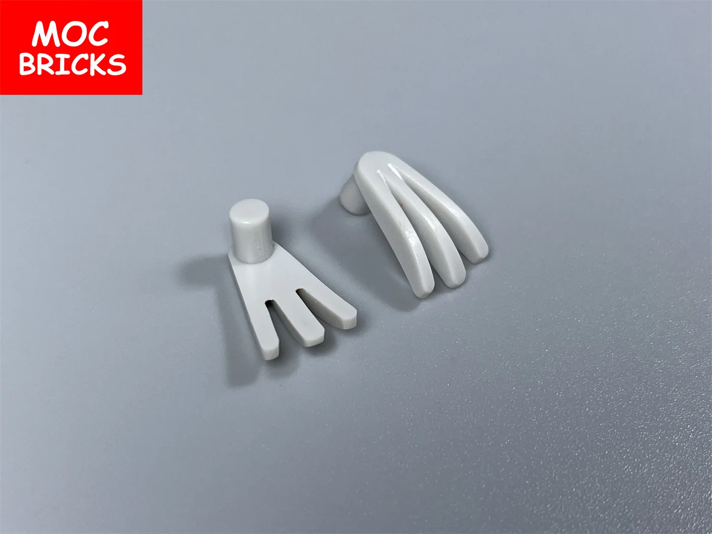 10 штук MOC кирпичи Фигурная часть 10187 Светящийся боевой инструмент когтистого истребителя Игрушка на заказ Учебные строительные блоки подарки для детей.