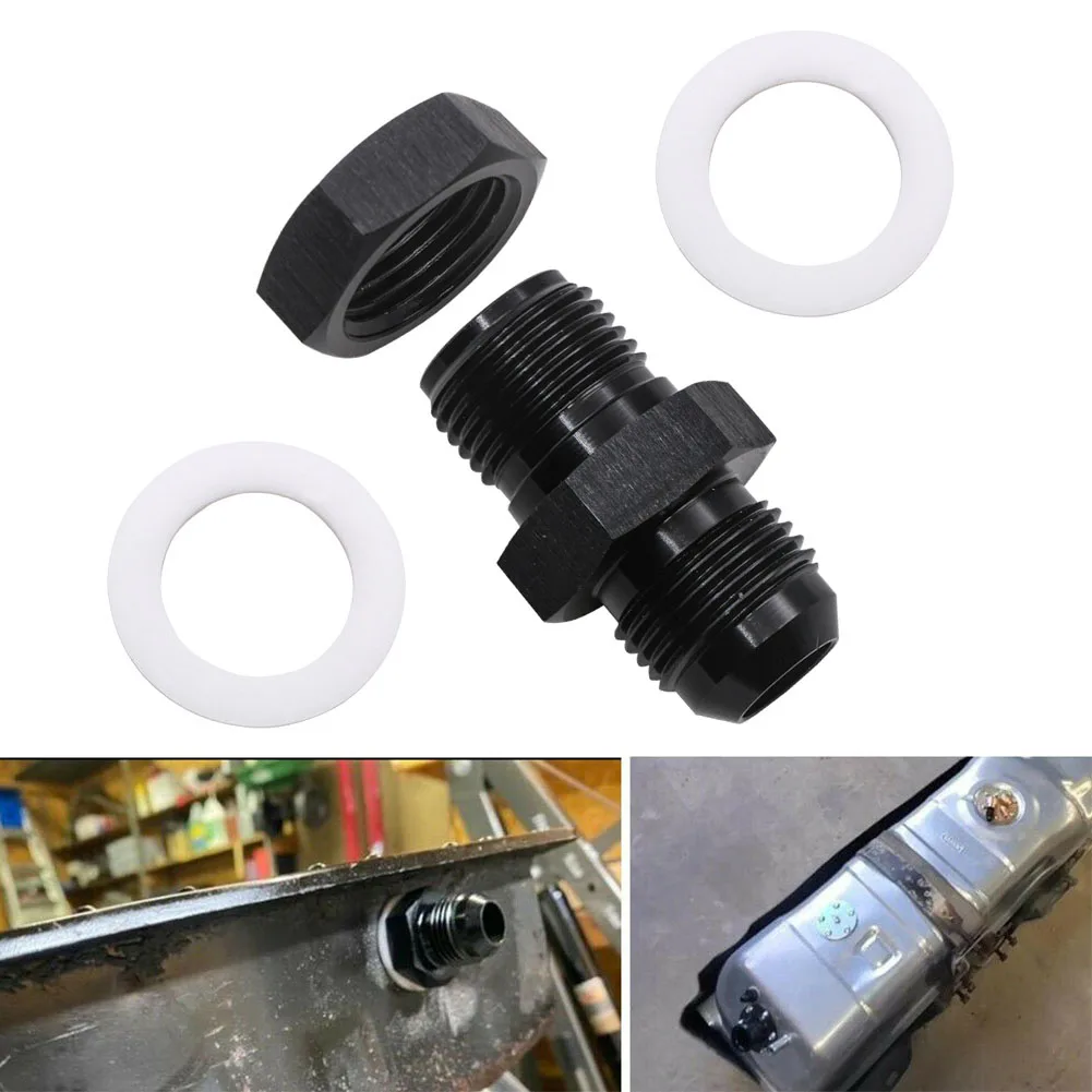

Adapter Fuel Cell Fitting Part Replacement Straight With Washer Accessory