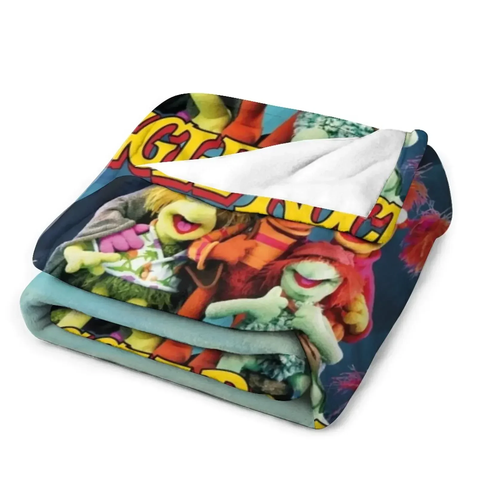 Fraggle Rock - Персонажи пещера Одеяло Роскошные летние постельные принадлежности