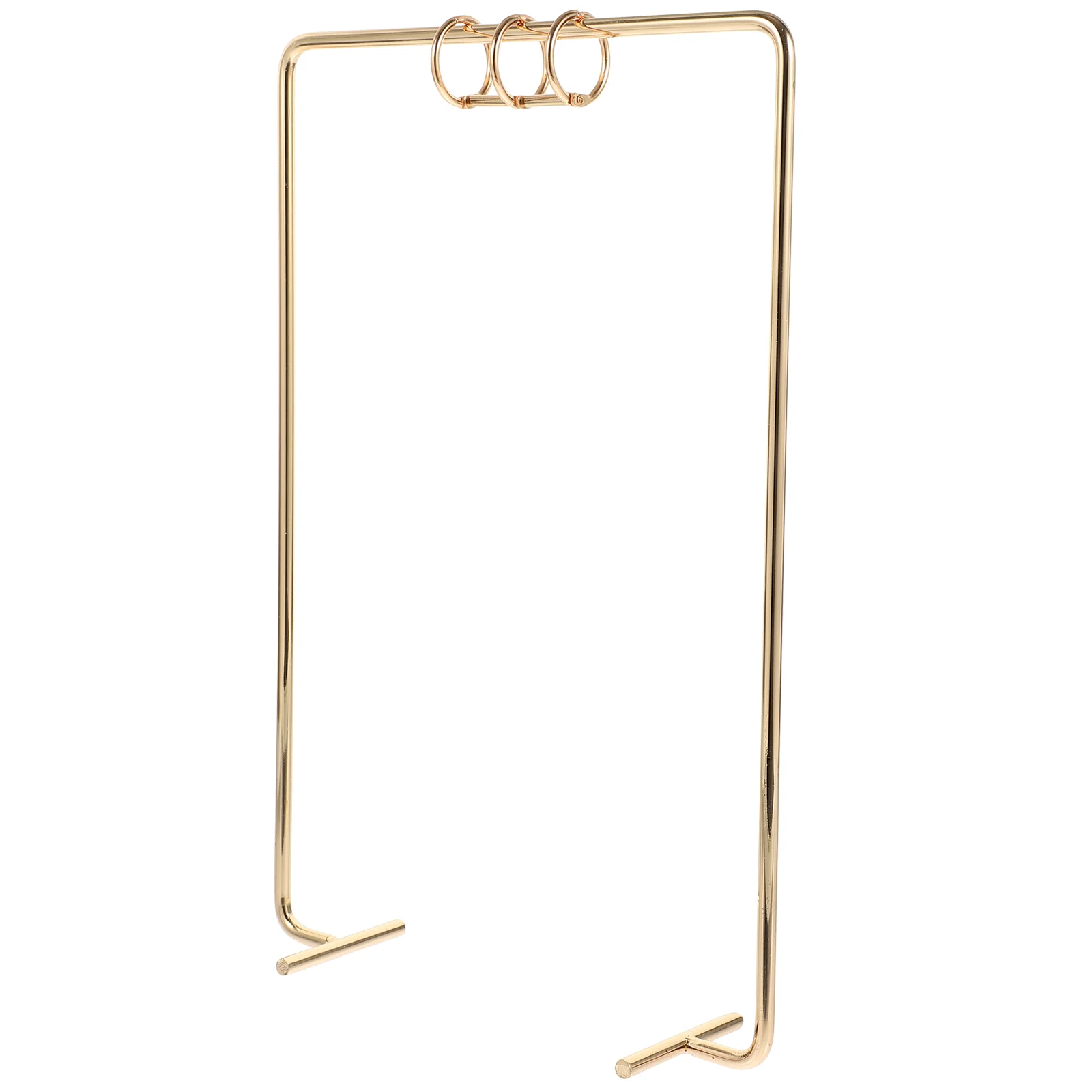 

Calendar Desk Holder Hanger Table Base Metal Scroll Essentials House Moving Rack Bracket Iron Stand Daily Support Display Wire