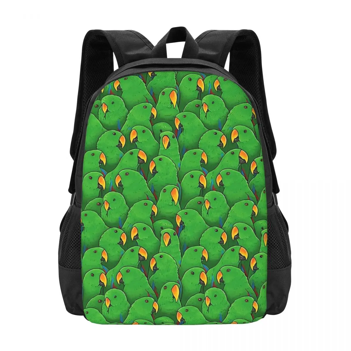 Male Eclectus Parrots Backpack for Girls Boys Travel RucksackBackpacks for Teenage school bag