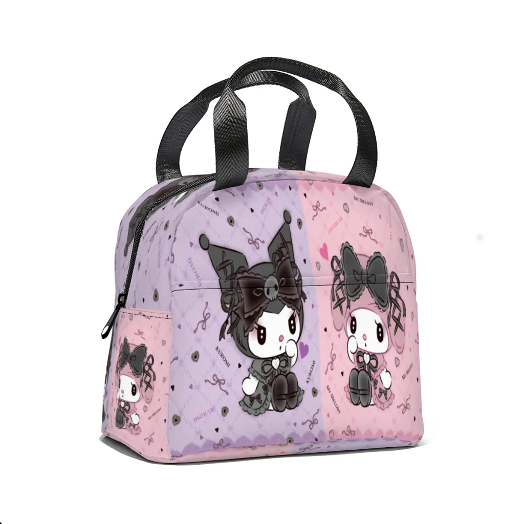 Милый мультяшный Розовый Портативный Ланч-бокс Kawayi термобокс для еды прочный с