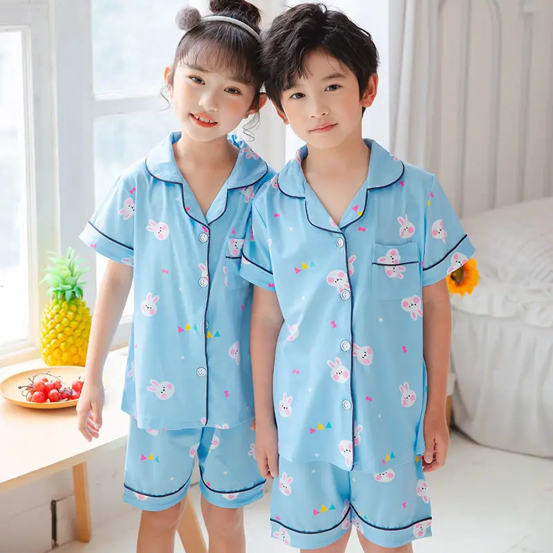 Новый комплект Подростковая Пижама с авокадо летняя коротким рукавом Детская