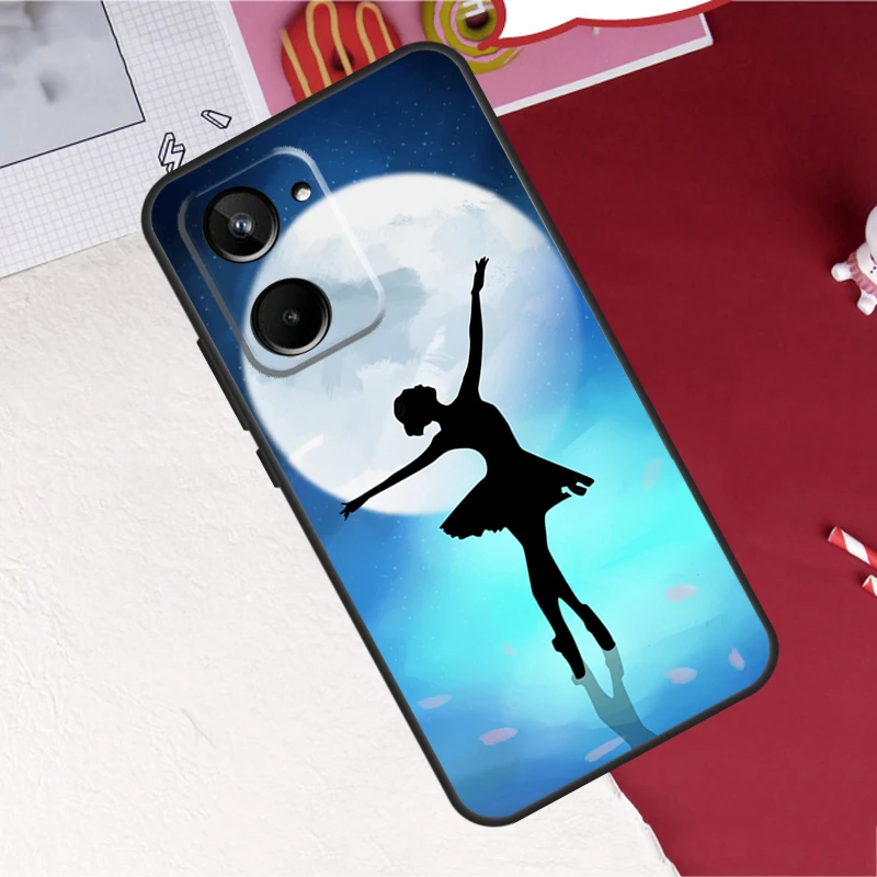 Чехол с изображением танцующей девушки для Realme 10 Pro Plus 8 9 C35 C31 C30 C11 C15 C21Y C25Y GT Neo 3T 2T 5