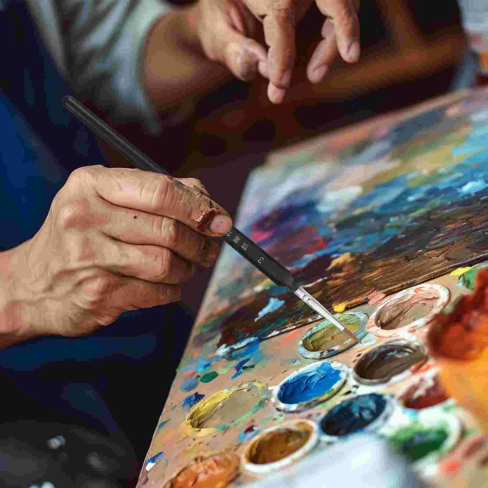 Наборы для ногтей Ciieeo глиняные изделия 5 шт. детали кисть рисования миниатюрные