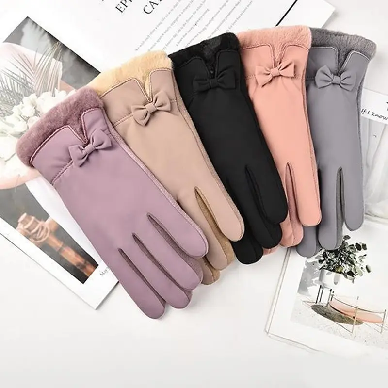 

Winter Touchscreen Gloves Warmer Thermal Fleece Mittens Motorbike Glove