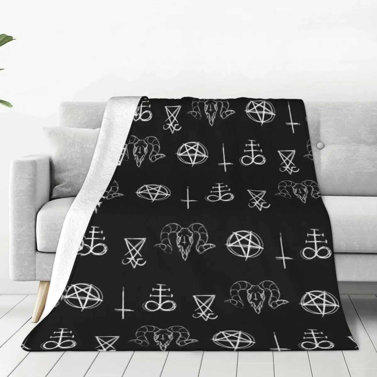 Sofa Cover Flannel Summer Mysterious Warm Throw Blankets For Bedding Outdoor Bedspreads