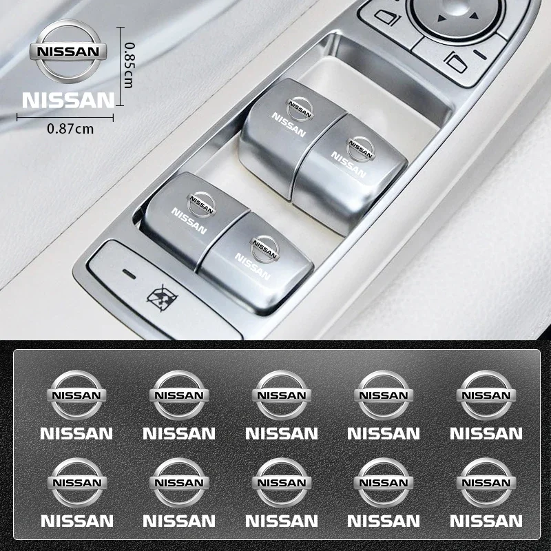 Car Decoration Decal Creative Sticker Badge Window Wiper For Nissan Qashqai J10 J11 Trail Tiida Juke Teana Pulsar Altima