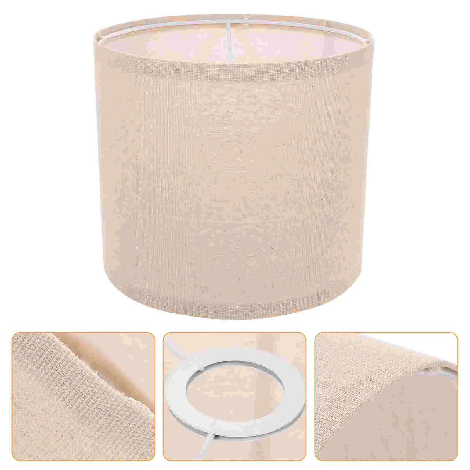 

2pcs Lamp Shades Linen Lamp Cover Detachable Light Cover Table Lamp Shade for Home Hotel Screen Lampshade standing lamps