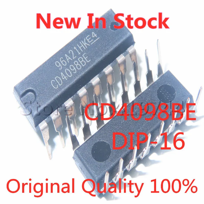 

5 шт./лот CD4098BE CD4098 HCF4098BE HEF4098BP DIP-16 триггер в наличии новый оригинальный IC