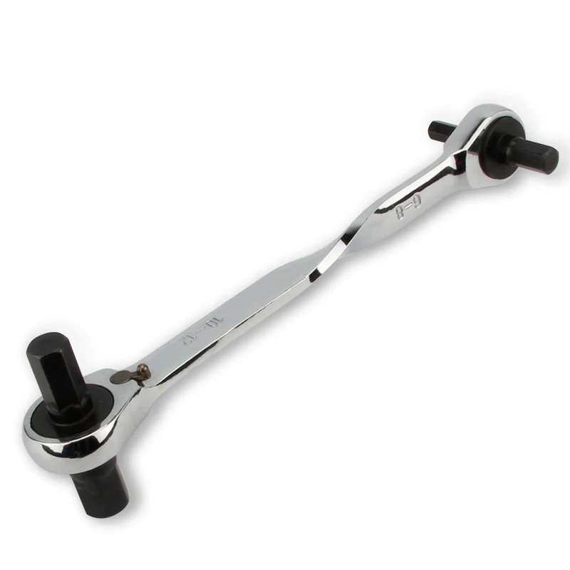 

Quick Ratchet Hex Wrench 4 Head Hexagonal Spanner Hexagon Key Hand Tools