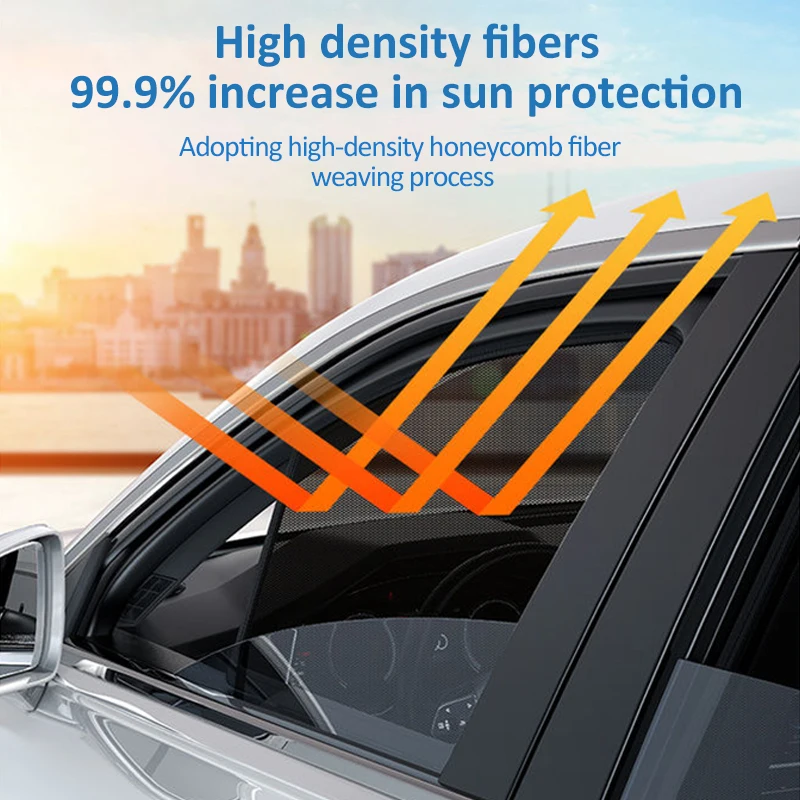 Магнитный солнцезащитный козырек для Dongfeng Nammi 01 Box 2024 ~ 2026 Innoson IVM EX02 от солнца на