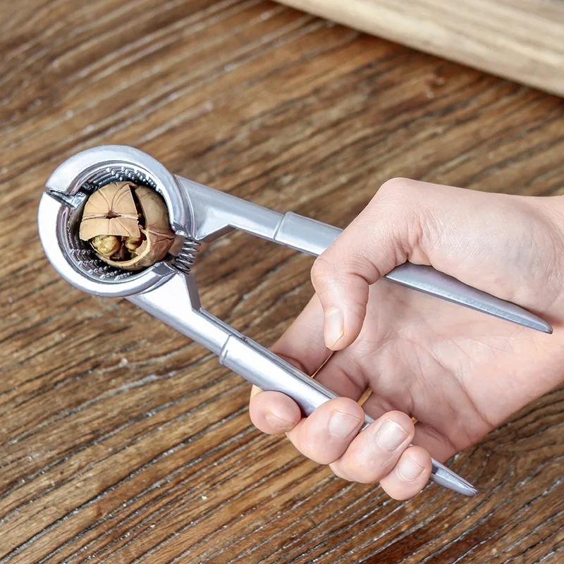 

1PC Multifunction Crack Almond Walnut Pecan Hazelnut Hazel Filbert Nut Kitchen Nutcracker Shell Clip Tool Clamp Plier Cracker