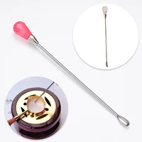 1pc stainless steel wax particles mixing spoon mix tools for burning melted seal wax pills bead stirring stick rod seal wax tool