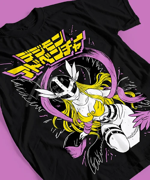 Футболка унисекс DIGIMON ANGEWOMON posicion BATALLA
