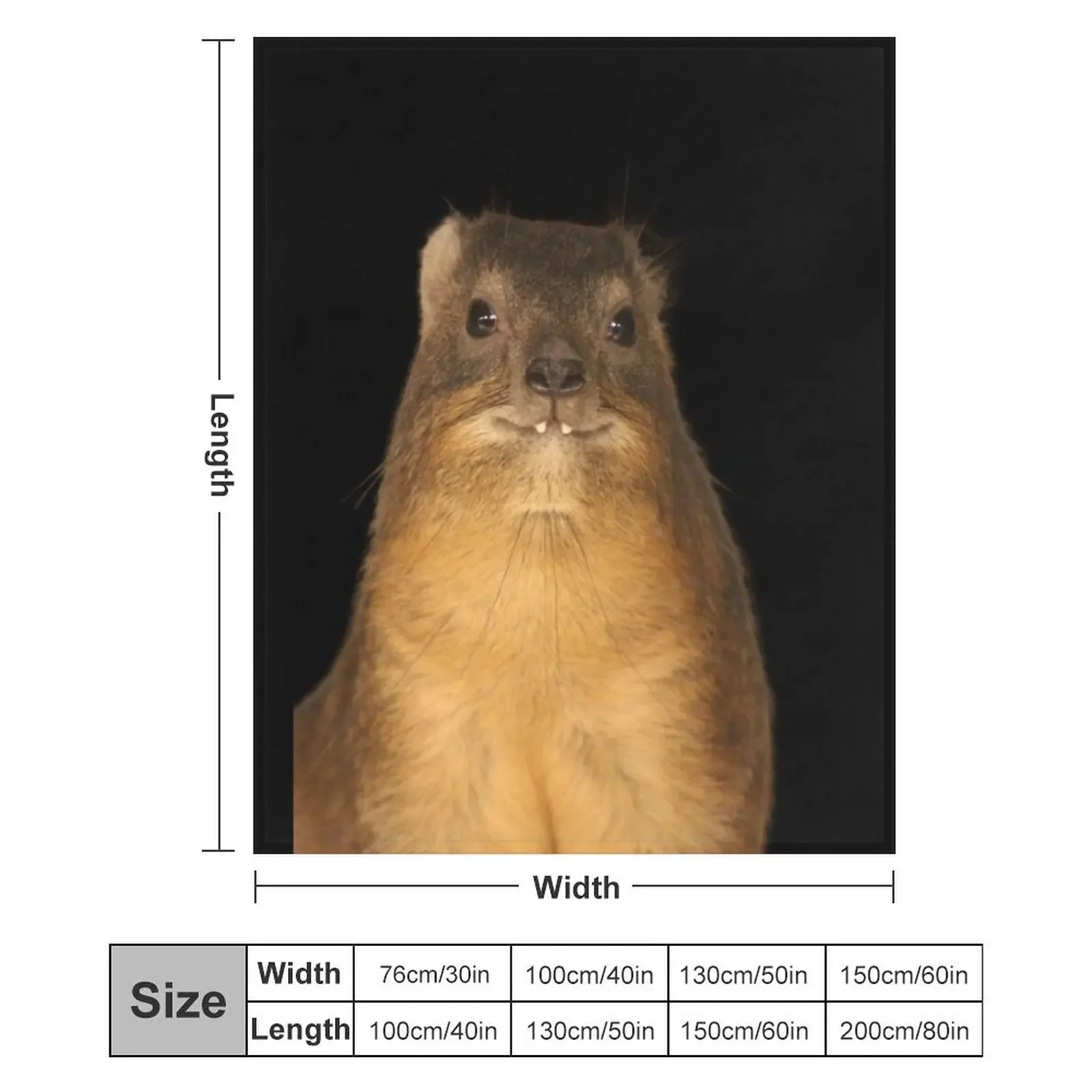 Rock Hyrax Photo - Rosenie, милое одеяло с картофелем вампира, спальный мешок, модные диваны, одеяло для дивана, одеяла (art.: 3920cd68bd513) - 3920cd68bd513