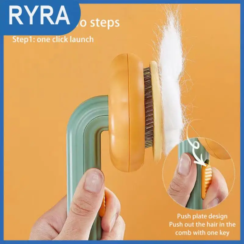 

Plastic Dog Cat Grooming Comb Non-slip Hair Remover Brushes Pet Dematting Comb Pet Cleaning Grooming Tool Cat Brush Combs Cute
