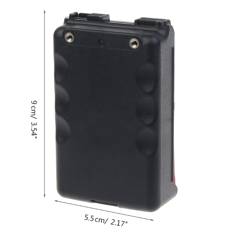 Lightweight 3.5x2.2-inch Battery  Lightweight Battery Storage Box ABS-material Compact-size fits for IC-M87 IC-F61